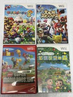 Wii本体＋ソフト【フィット、どう森、マリパ他5本】 - メルカリ