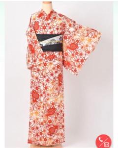 玉城ティナコラボ☆浴衣・帯 新品 5 キスミス 浴衣 玉城ティナ 椿 帯締め ブランド浴衣 作り