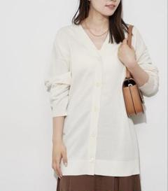 plage /CRAFT curvy カーディガン未使用 Plage - 新品☆plageのニットカーディガン☆の通販 by mam's