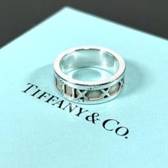 Tiffany ティファニー アトラス リング 指輪 9号 シルバー 925 ティファニー Tiffany&Co. アトラス リング 指輪 約9号 SV925