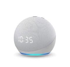 新品未開封⭐️ echodot 第4世代エコードット アレクサスピーカー ホワイト Echo Dot (エコードット) 第4世代 - 時計付きスマートスピーカー