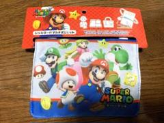 新品未開封 スーパーマリオ ショルダー付きマルチポシェット