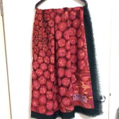 LANVIN フルーツモチーフ 大判ストール　イタリア製 LANVIN フルーツモチーフ 大判ストール イタリア製 - メルカリ