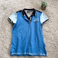 【HV POLO】半袖ポロシャツ 競技用 ロゴプリント 馬 ストーン カジュアル