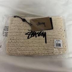 Woven Zip Pouch – Ivory | Accessories | Stüssy