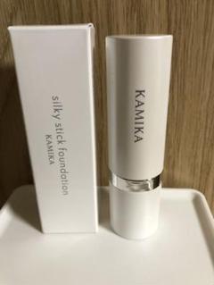 silky stick foundation 【新品未開封】 KAMIKA silky stick foundation ホワイト