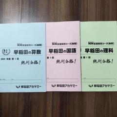 NN早稲田　前期日曜講座　テキスト 2025年最新】NN志望校別の人気アイテム - メルカリ