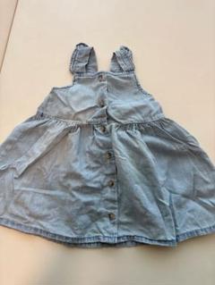 H&M ベビーデニムワンピース 80 女の子