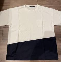RAGEBLUE ホワイト/ネイビー Tシャツ Lサイズ