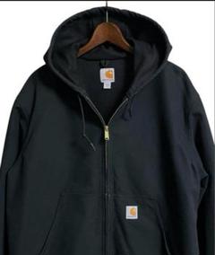 新品同様❗️貴重なアメリカ製、Carhartt アクティブジャケット　ブラック S 2025年最新】carhartt アクティブジャケット usaの人気アイテム
