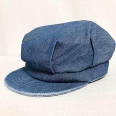 旧タグLサイズ！ENGINEEREDGARMENTS インディゴキャスケット