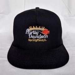 デッドストック HARLEY DAVIDSON キャップ アメリカ製 刺繍 帽子