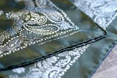 JOHN MASON SMITH】大判スカーフ 未使用品 HERMES 緑