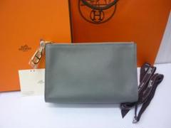 エルメス ポーチ ジップアンゴー PM シェーヌ・ダンクル グリメイヤー a エルメス(HERMES)エルメス ジップアンゴーPM シェーヌダンクル