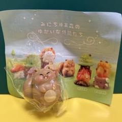 新品⭐️ ガチャガチャ みにちゅあ森のゆかいな仲間たち　りす