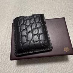 【レア】フォトフレーム マルベリー mulberry 二つ折り クロコ型押し　革