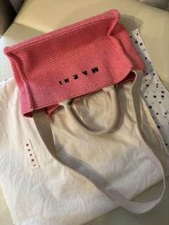 rara❁⃘*.様。27日ご購入。マルニ♡ラフィアエフェクト2wayスモールトート rara❁⃘*.様。27日ご購入。マルニ♡ラフィアエフェクト2way