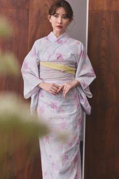 美品 正規品herlipto 浴衣 rose タグ付き　クリーニング済 美品 正規品herlipto 浴衣 rose タグ付き クリーニング済