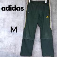 【adidas】スポーツパンツ Mサイズ カーキ