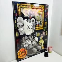 ポスター】KAWS(カウズ)34 ベアブリック(A1サイズ)の通販 by