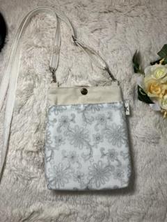 花柄刺繍ショルダーバッグ