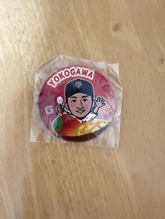 横川凱 2025年宮崎キャンプガチャ 缶バッジ