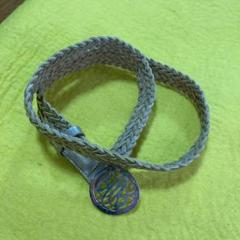 希少 イタマルヤマ KEITA MARUYAMA レザー紐ベルト フリンジ 希少 イタマルヤマ KEITA MARUYAMA レザー紐ベルト フリンジ