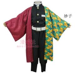 子供鬼滅之刃コスプレこどもの日ハロウィン我妻炭治郎コスプレ[