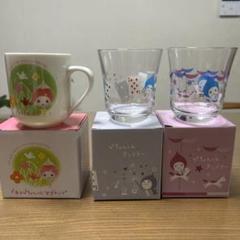 ぴちょんくんマグカップとグラスセット