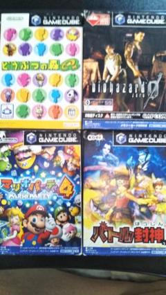 ゲームキューブ用ソフト　どうぶつの森e＋　バトル封神等　最終値下げ