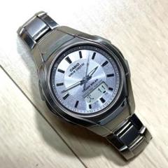 【電波ソーラー】CASIO WAVE CEPTOR 腕時計　⑦