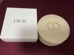 新品 Dior ノベルティ ゴールドラウンドポーチのサムネイル