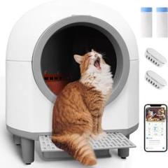 1品限り❤️猫 トイレ自動 80L ミリ波バイタルレーダー 全自動 専用アプリ管理 1品限り❤️猫 トイレ自動 80L ミリ波バイタルレーダー 全自動