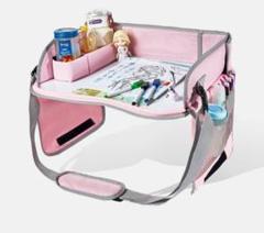 チャイルドトレイテーブル 幼児用 ピンク