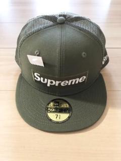 Box Logo Mesh Back New Era　オリーブ5/8のサムネイル