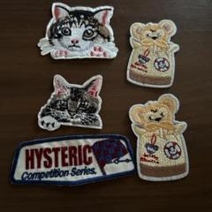 ダッフィーワッペン、猫ワッペン