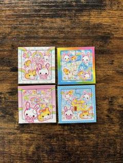 フワフワらびちゃん　パズル　シール 平成レトロ　クラックス