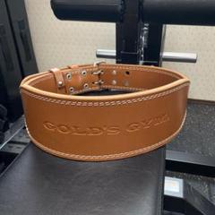 ゴールドジム 在庫あり プロレザーベルト GOLD'S GYM_G