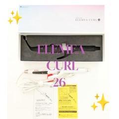 【ELEMEACURL】美品 26mm ヘアアイロン 髪アレンジ クレイツのサムネイル