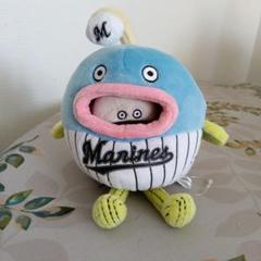 千葉ロッテマリーンズ マスコット ぬいぐるみ　謎の魚