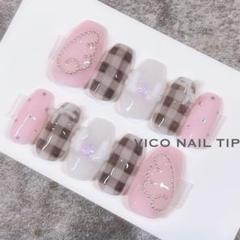 オーダーネイル ネイルチップNo.89-2♡サイズオーダー可 ウィッシュコアネイル