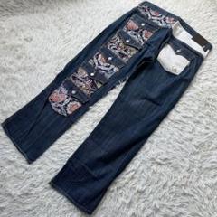 ✨希少✨ JUVENILE DELINQUENT デニム 和柄刺繍 5連ポケットの