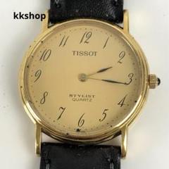 TISSOT ティソ アナログ 腕時計 クオーツ ゴールド メンズ ブランド