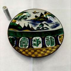 古九谷　九谷焼　青九谷　吉田屋　豆皿　蔵出し　輪華皿　華の図　５種　５客 吉田屋 古九谷 九谷焼 青九谷 青手 華の図 1客 - メルカリ