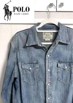 【極美品】ラルフローレン　Lサイズ　デニム　メンズ