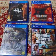 PS4ソフトセット:4タイトル