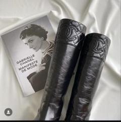最終価格❤CHANEL❤激レア品❤ストレッチレザーロングブーツ 最終価格❤CHANEL❤激レア品❤ストレッチレザーロングブーツ
