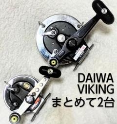Daiwa バイキング GS-77 Hi-SPEED 片軸リール 機能良好 ダイワ バイキング GS-77 Hi-Speed 片軸受けリール