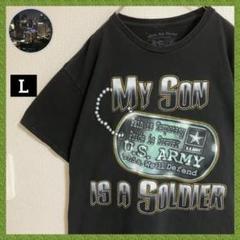 USARMY 痛みは一時的だがプライドは 永遠に メッセージTシャツtシャツ 黒