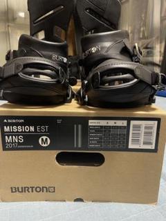 BURTON MISSION EST ビンディング M(26〜29cm)2017 BURTON MISSION EST ビンディング M(26〜29cm)2017 - メルカリ